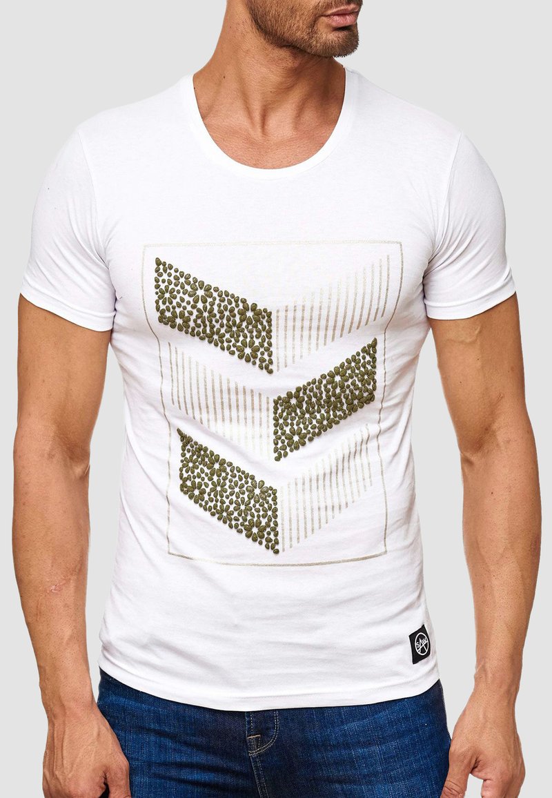  ARROW - T-Shirt Print - Weiß