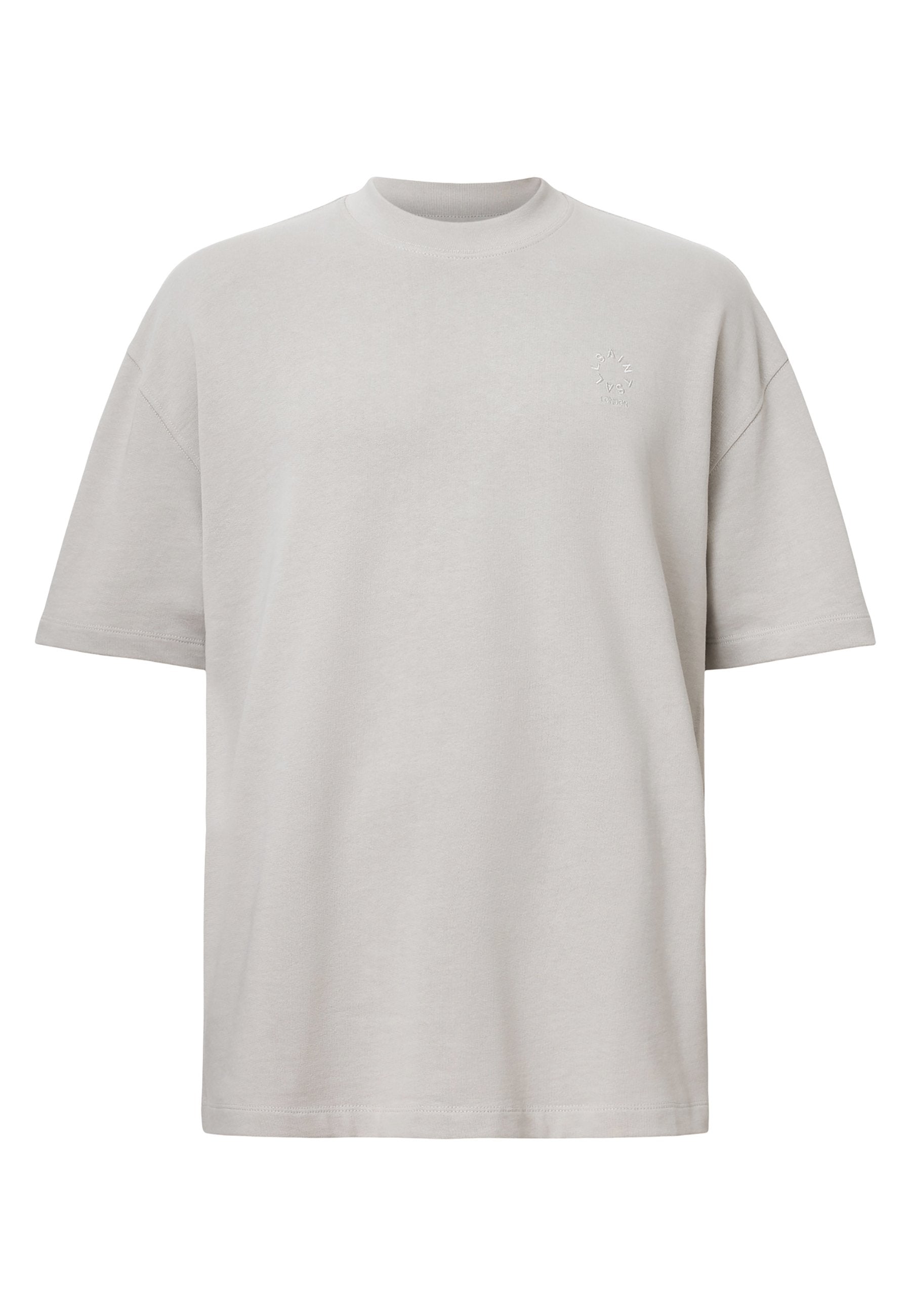 AllSaints CREW - Basic T-shirt - Grey