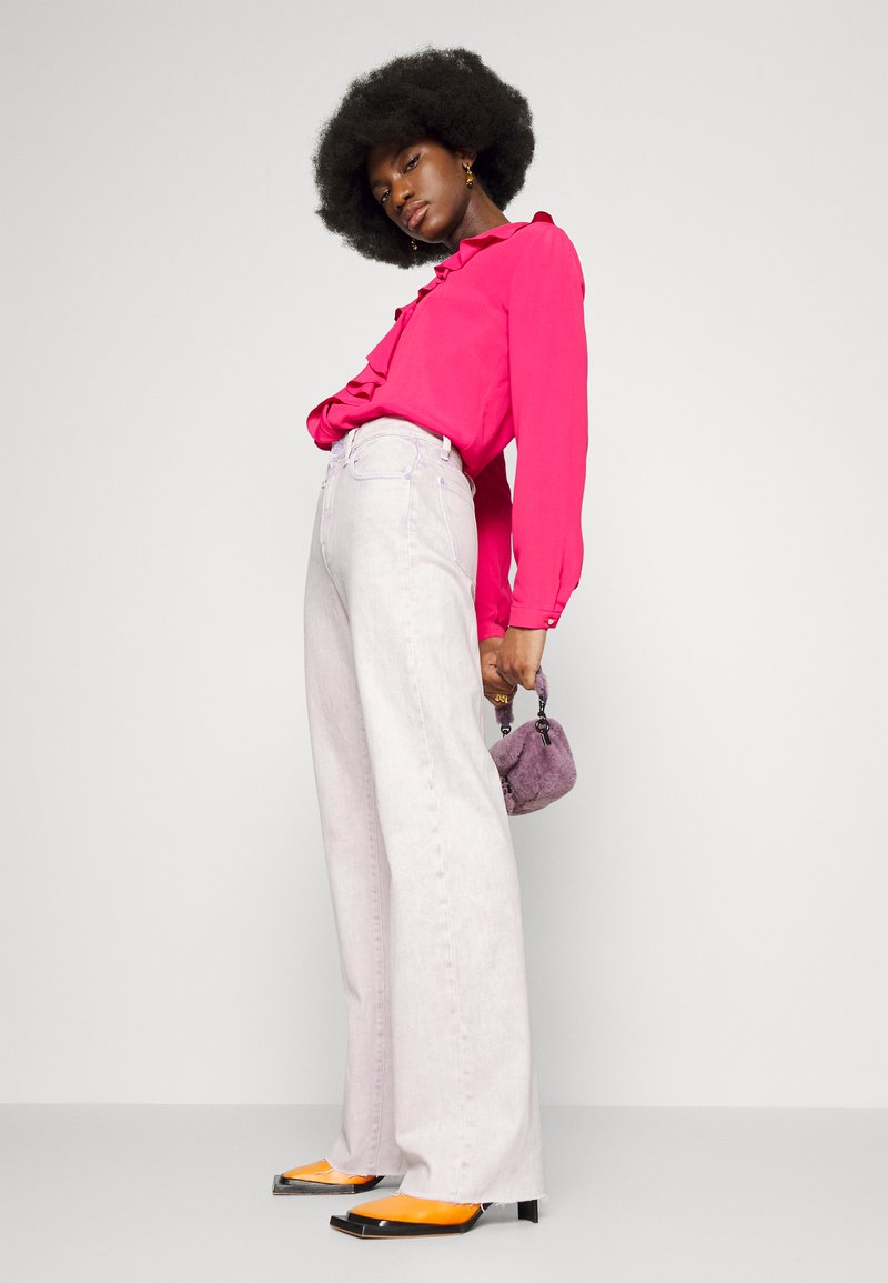 7 For All Mankind TESS TROUSER MANKIND - Stoffhose - Pink
