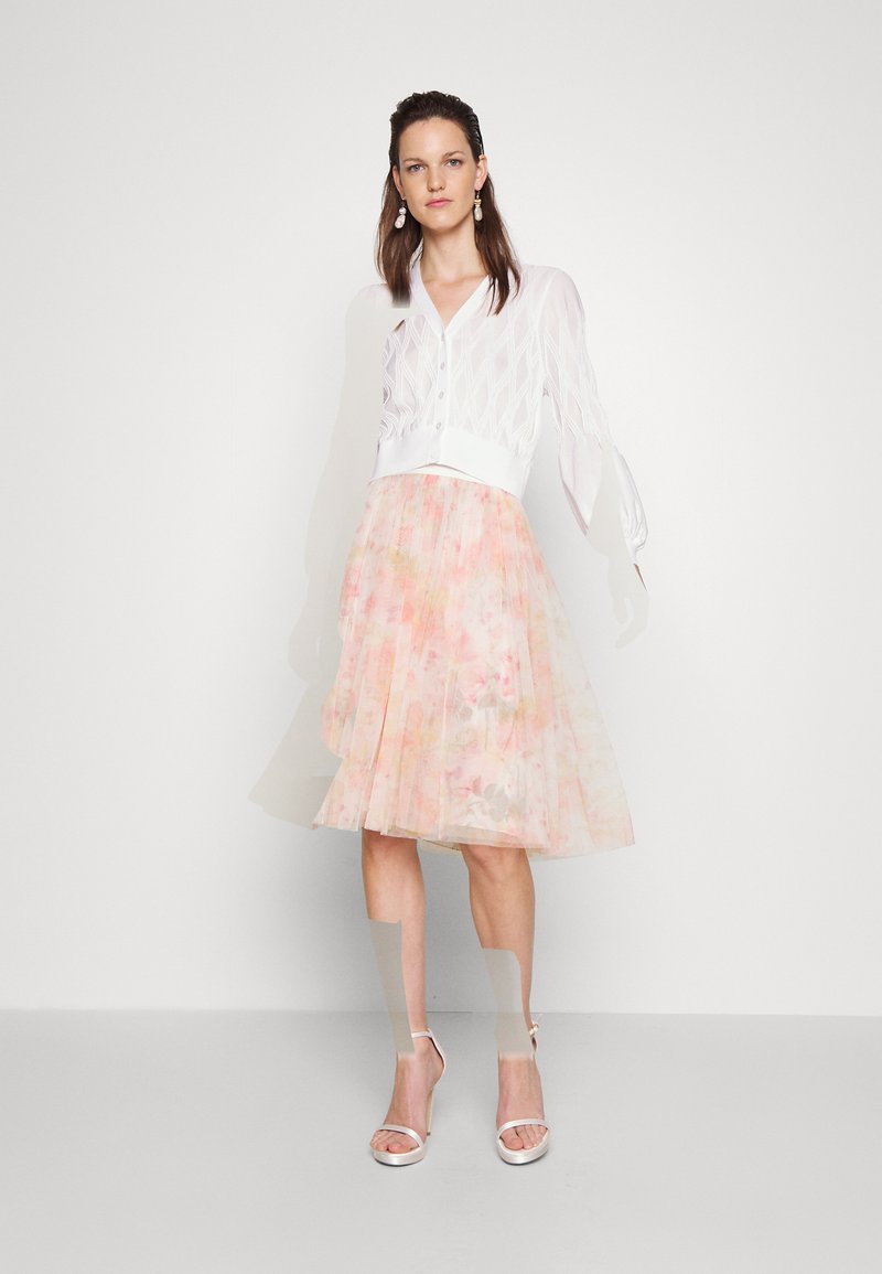 Needle & Thread EXCLUSIVE ROSE BLUEBELL MIDI SKIRT - A-Linien-Rock - Moonshine
