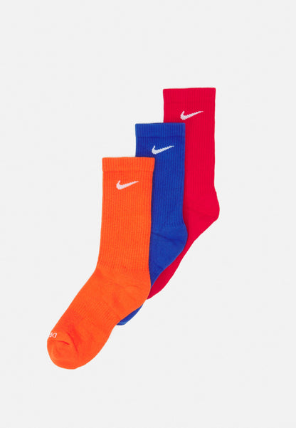 Nike Performance EVERYDAY PLUS CUSH CREW UNISEX 3 PACK - Sports Socks - Mineral Clay/rose Whisper/pearl White/black