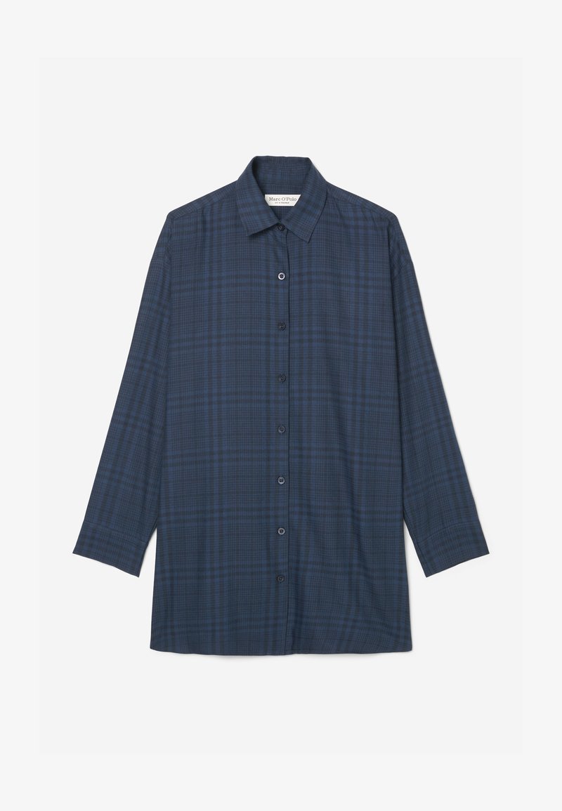 Marc O'Polo SLEEPSHIRT - Nachtwäsche Shirt - Nachtblau