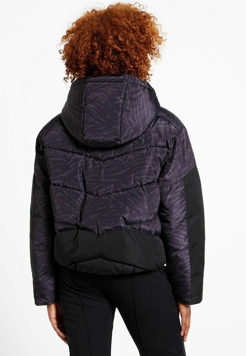 Next EVENTUAL HOODED - Winterjacke - Black Zebra