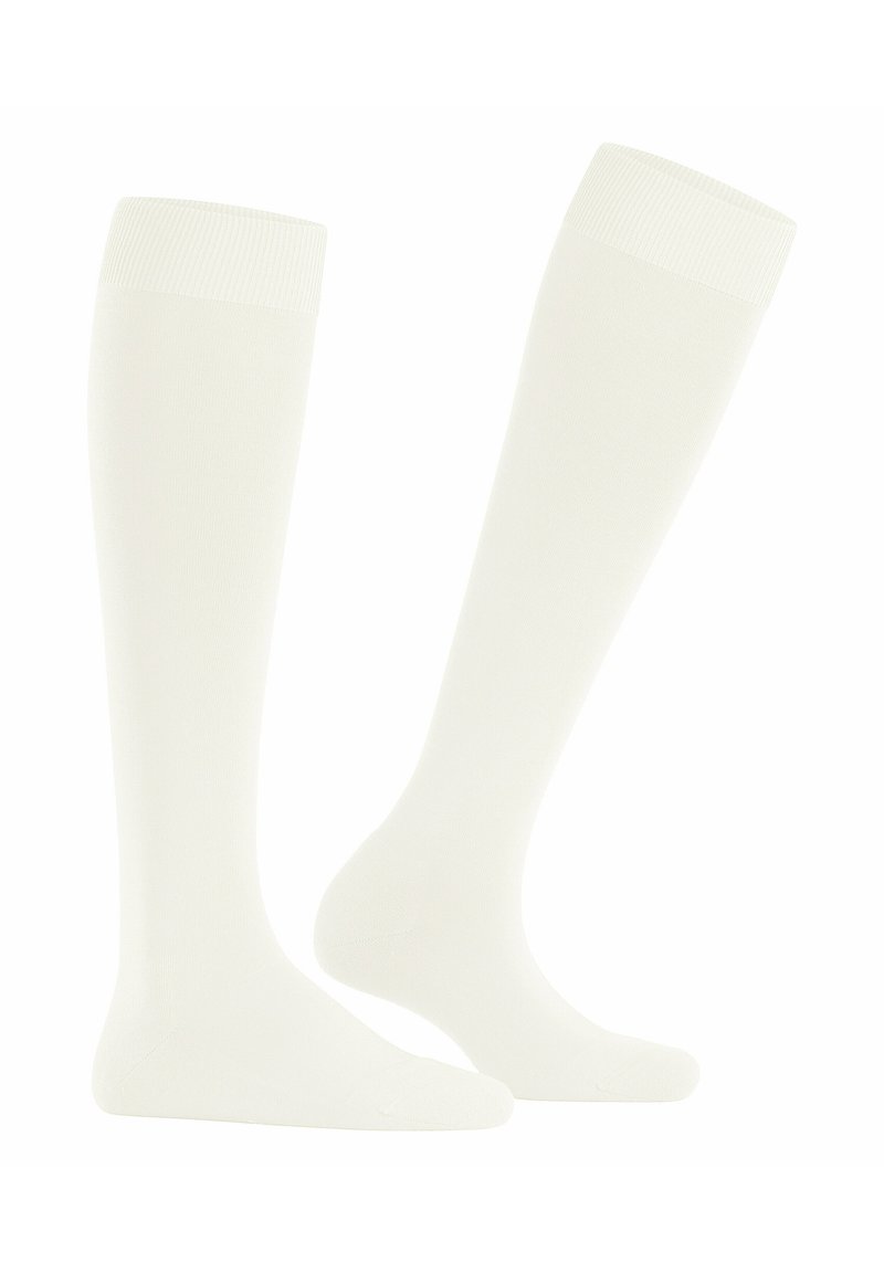 Falke CLIMAWOOL BUSINESS & CASUAL - Kniestrümpfe - Off White