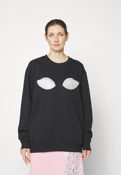 Christopher Kane THE GOODBYE - Sweatshirt - Black