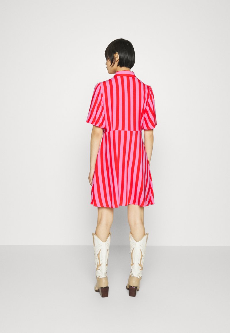  YASSAVANNA SHIRT DRESS - Blusenkleid - Cyclamen/bittersweet