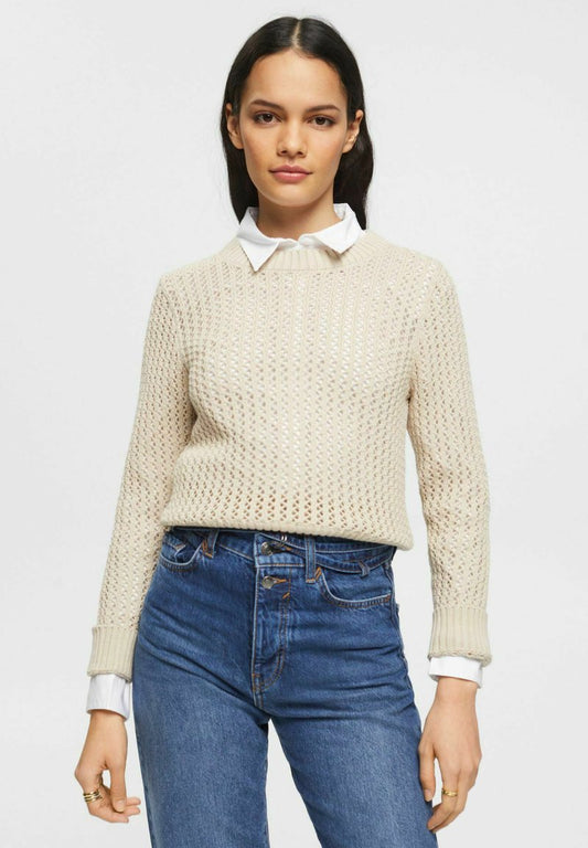ESPRIT SWEATERS - Strickpullover - Light Taupe