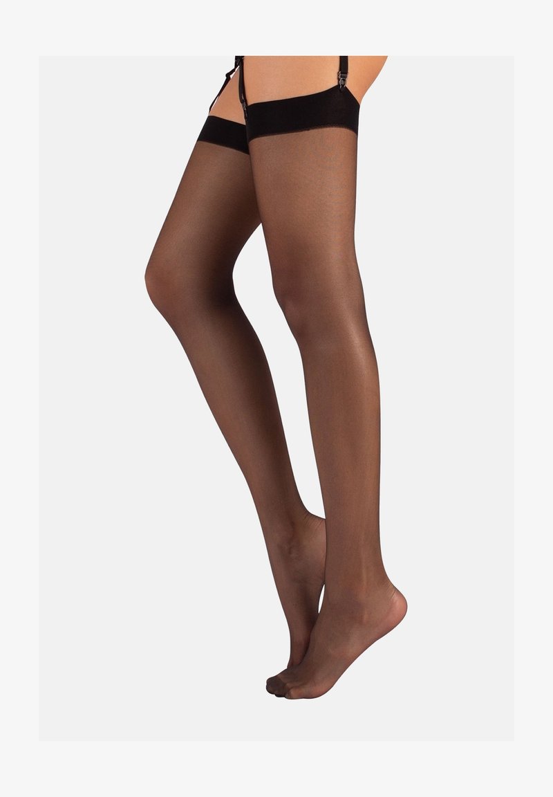  SHEER STOCKINGS - 15 DEN - Overkneestrümpfe - Nude
