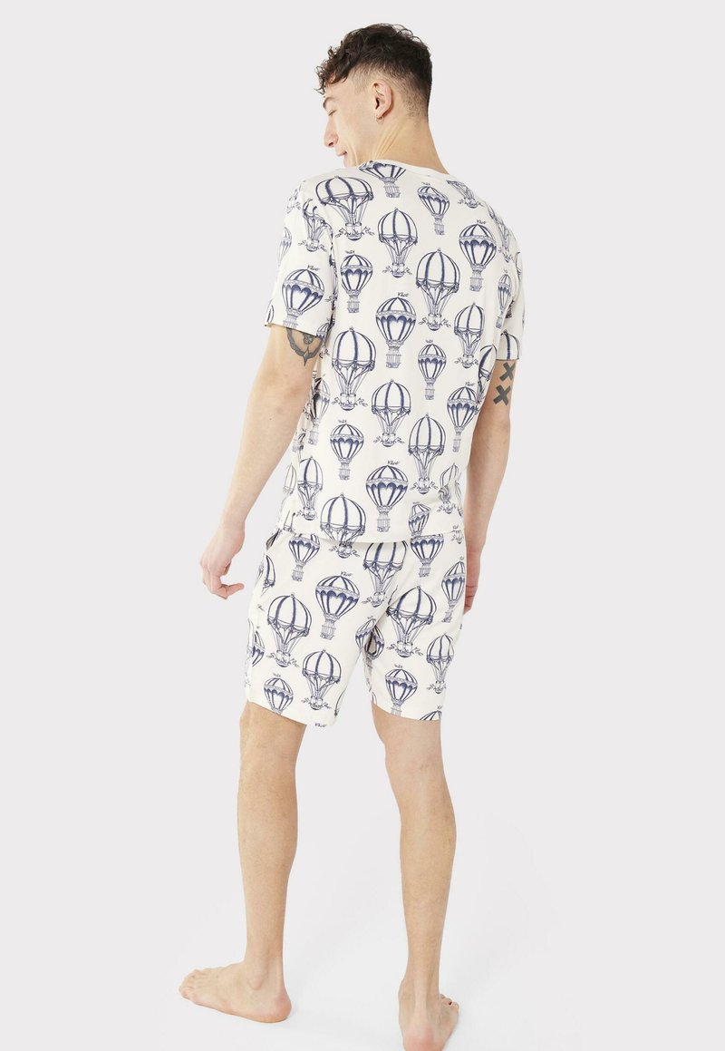  AIR BALLOON PRINT CREWNECK - Nachtwäsche Set - Off White