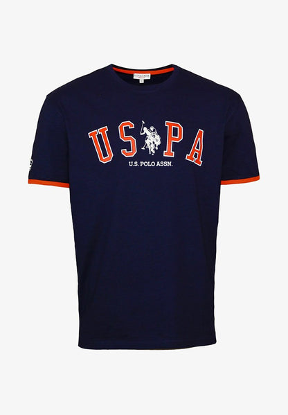 U.S. Polo Assn. EMER - T-Shirt Print - Dunkelblau