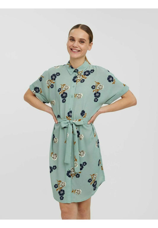 Vero Moda Blusenkleid - Green Milieu