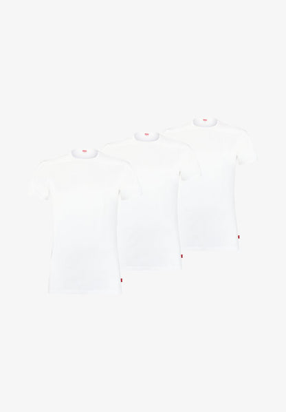  CLASSIC SOLID CREW 3 PACK - Unterhemd/-shirt - Jet Black
