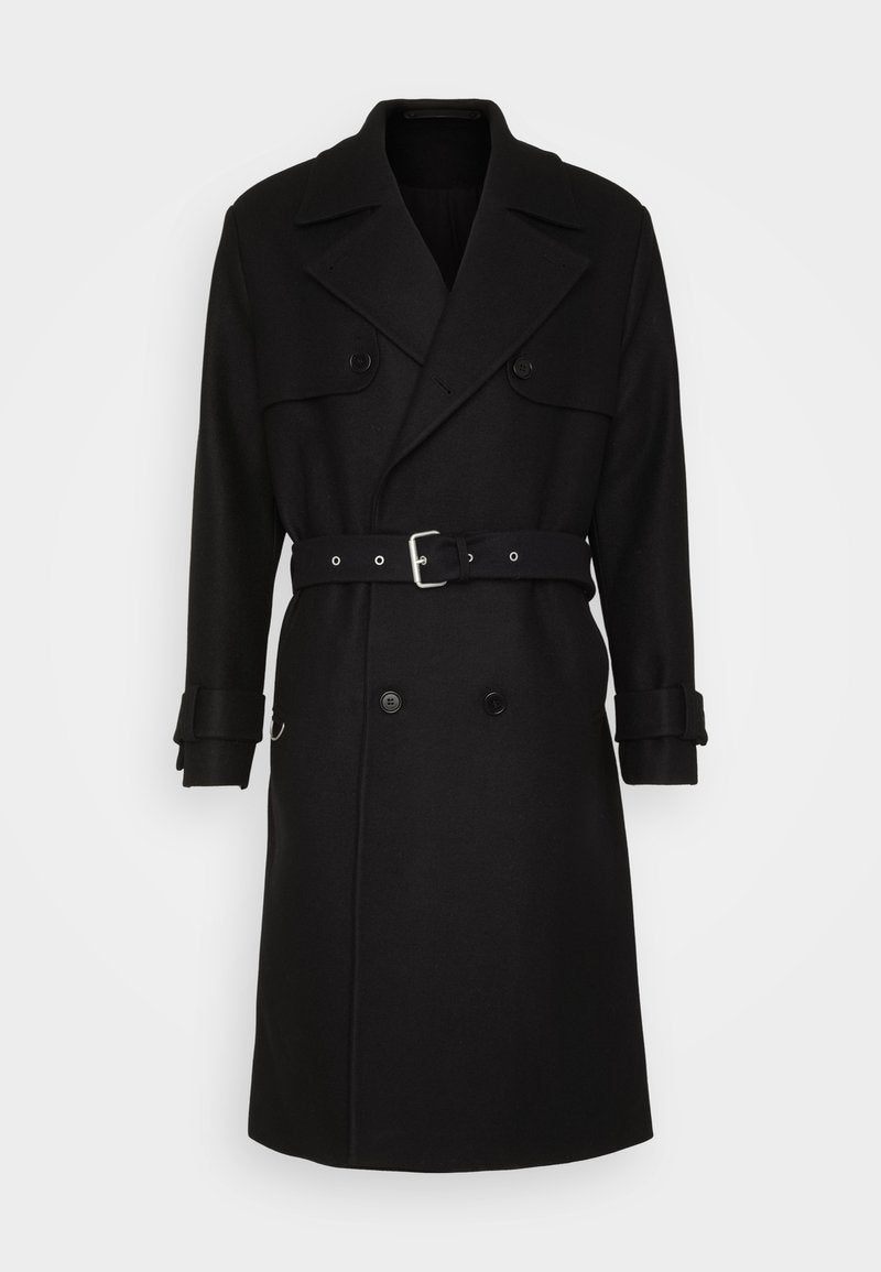 AllSaints KANSAS - Trenchcoat - Black