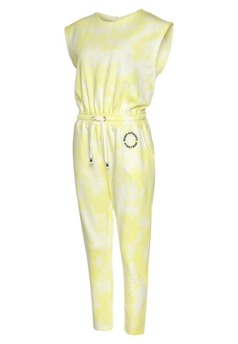 Bench Jumpsuit - Gelb-zitrus-weiß