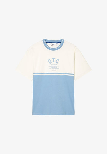 Marc O'Polo DENIM SHORT SLEEVE OVERSIZED FIT - T-Shirt Print - Multi/blue