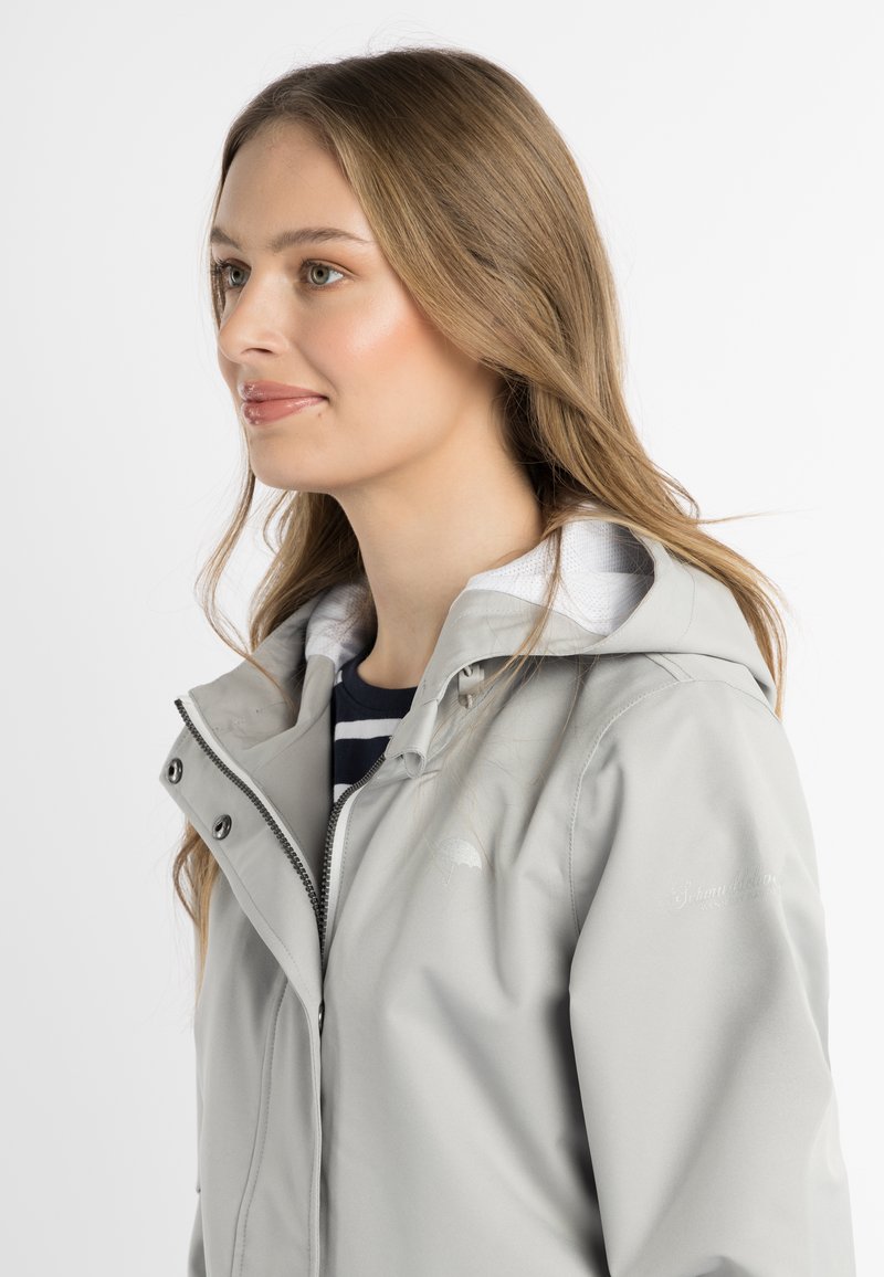  SCHMUDDELWEDDA YUKA - Regenjacke / Wasserabweisende Jacke - Hellgrau