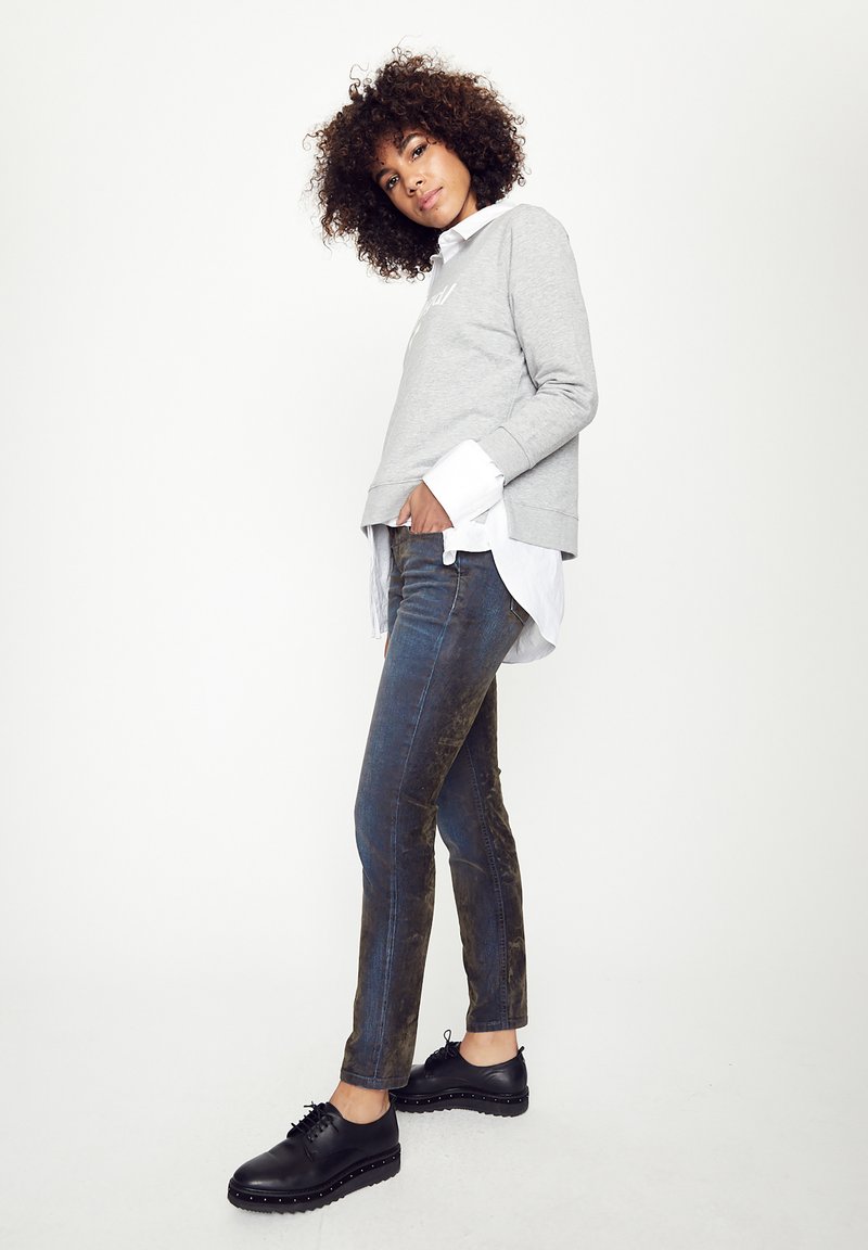  GRACIA - Jeans Slim Fit - Braun
