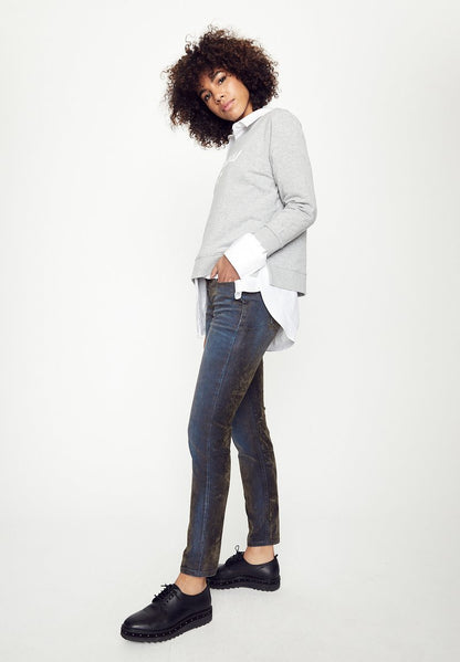  GRACIA - Jeans Slim Fit - Braun