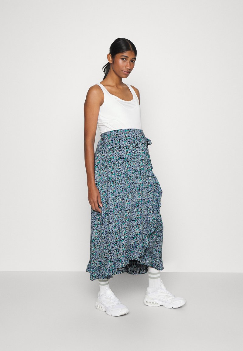 Pieces Maternity PMBROCK - Maxirock - Deep Lagoon