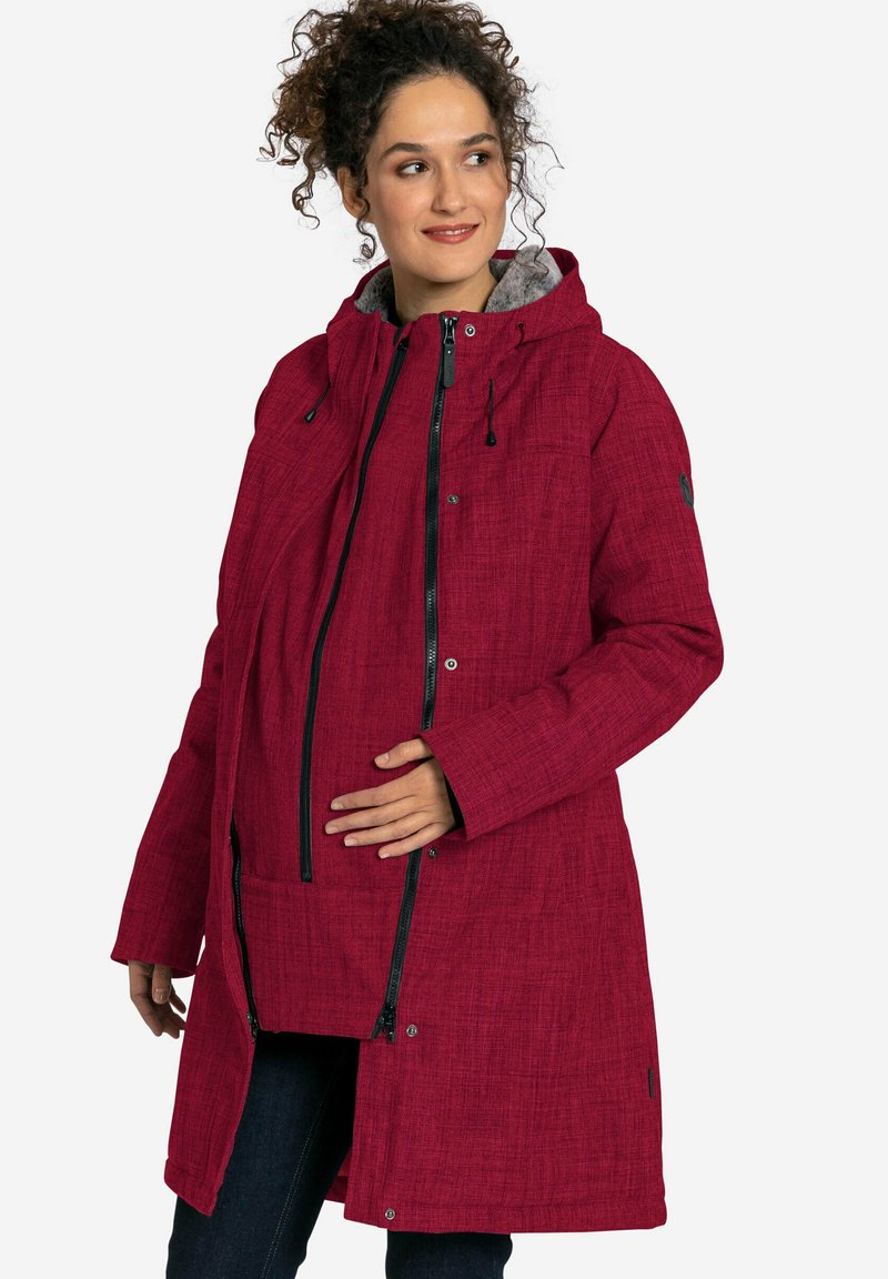 Elkline BABY TRAGEERWEITERUNG NEAR BY APRES SKI - Wintermantel - Rioredmelange
