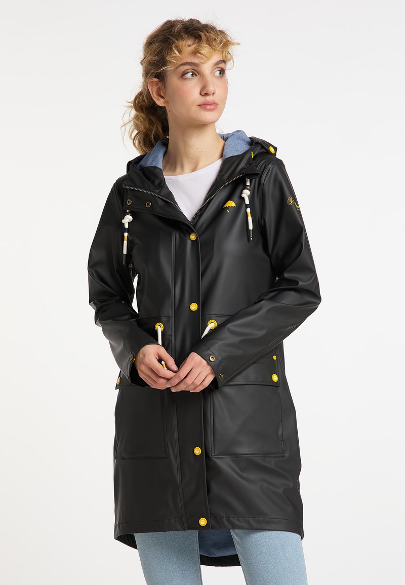 Schmuddelwedda Parka - Schwarz