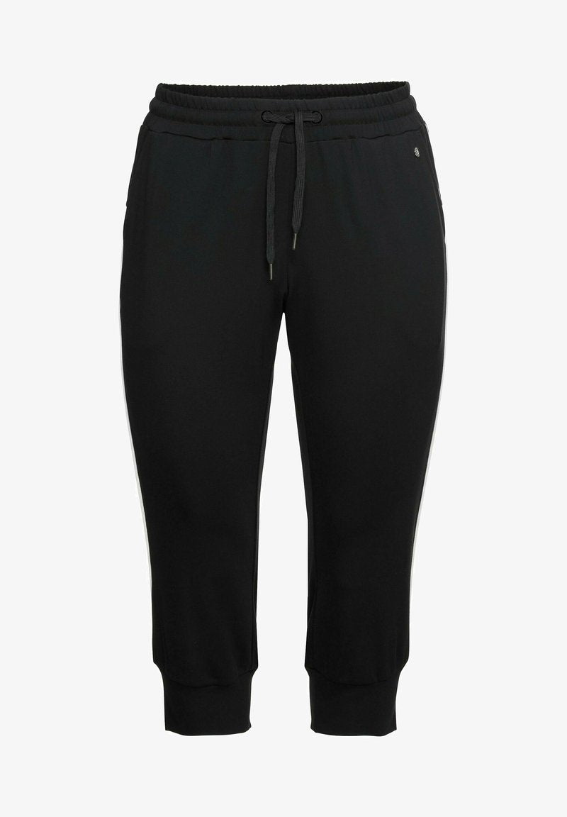 Sheego Kurze Sporthose - Schwarz