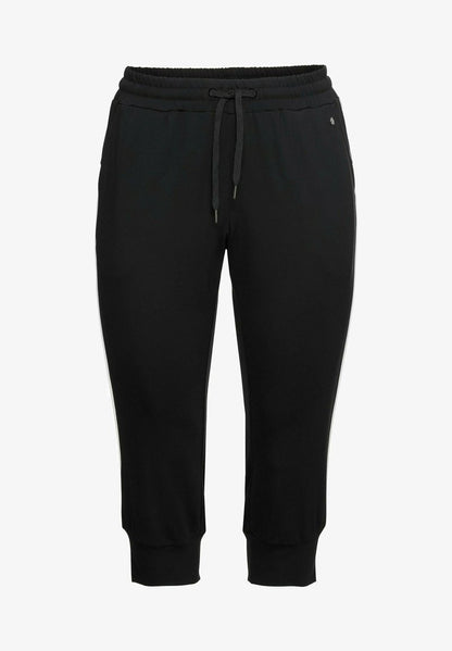 Sheego Kurze Sporthose - Schwarz