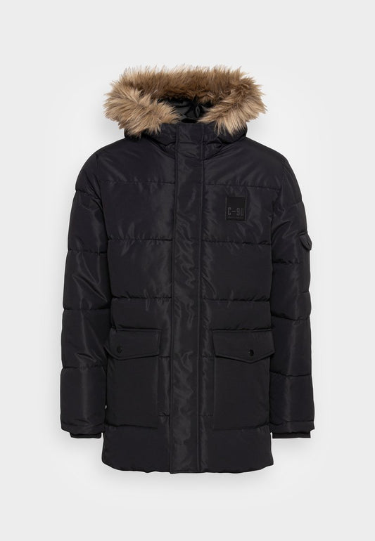 Jack & Jones JCOCROFT LONG PUFFER - Wintermantel - Black