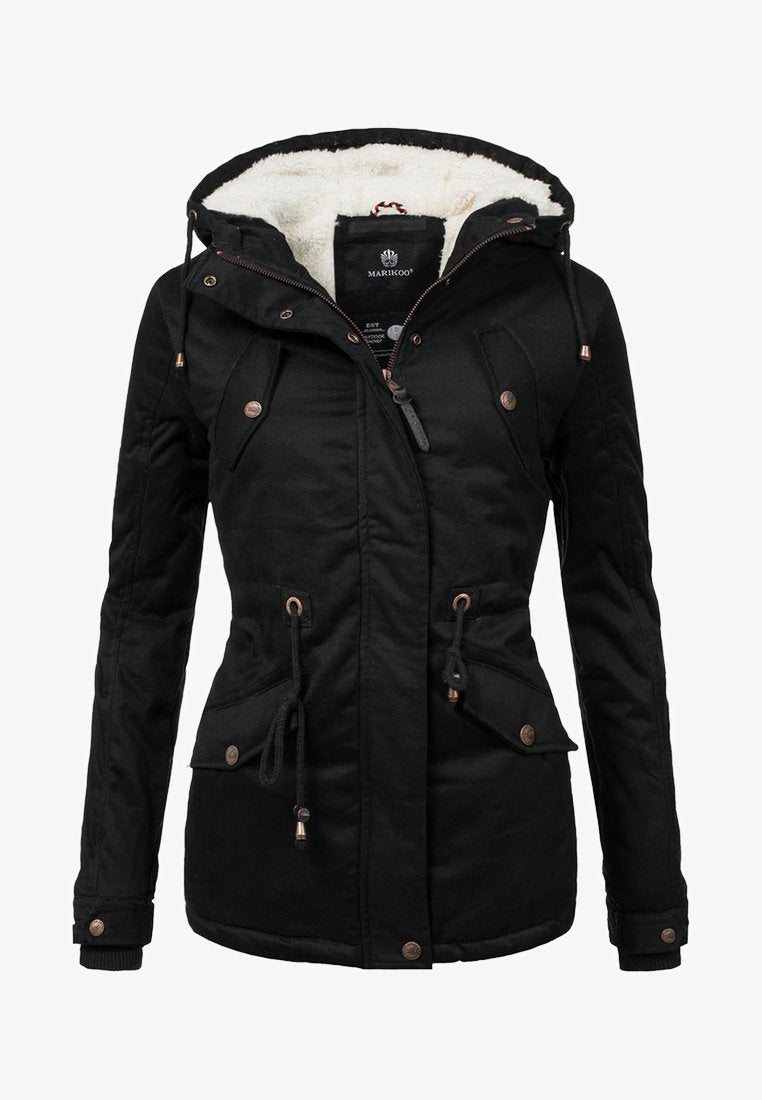 Marikoo MANOLYA - Wintermantel - Black