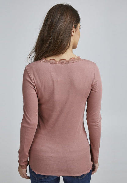 Fransa FRHIZAMOND - Langarmshirt - Ash Rose