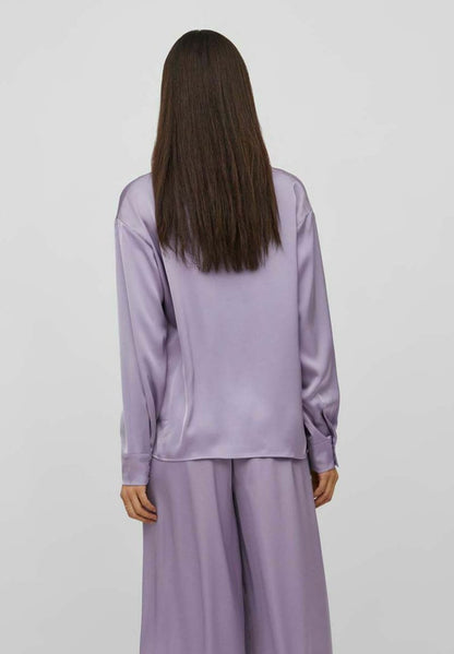 Vila VICLAIR L/S - Hemdbluse - Sweet Lavender
