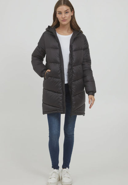 OXMO TABATA - Wintermantel - Black