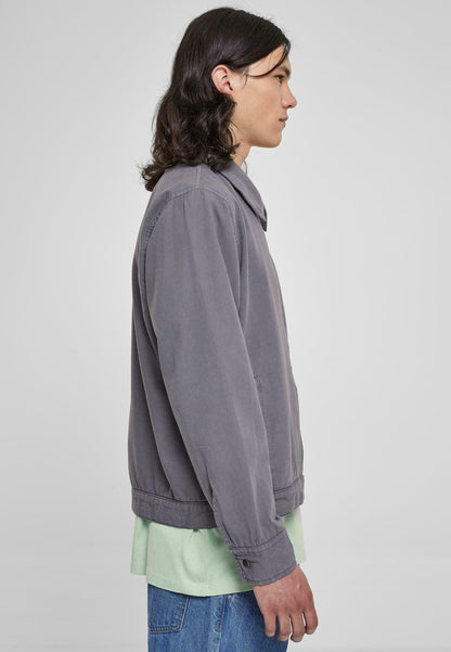 URBAN CLASSICS OVERDYED WORKWEAR - Jeansjacke - Darkshadow