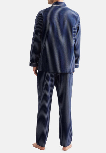 Seidensticker BASIC - Nachtwäsche Set - Navy Check