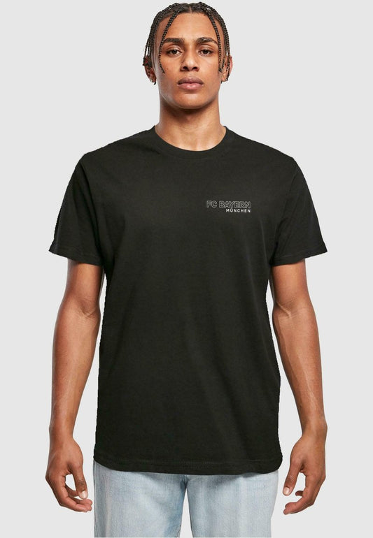  ROUND NECK - T-Shirt Print - Black