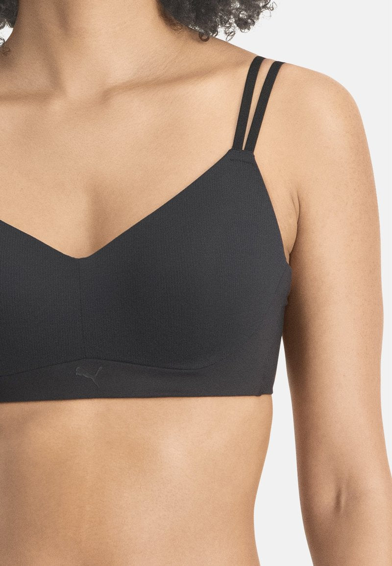 Puma MEDIUM SUPPORT ACTIVE - Bustier - Black
