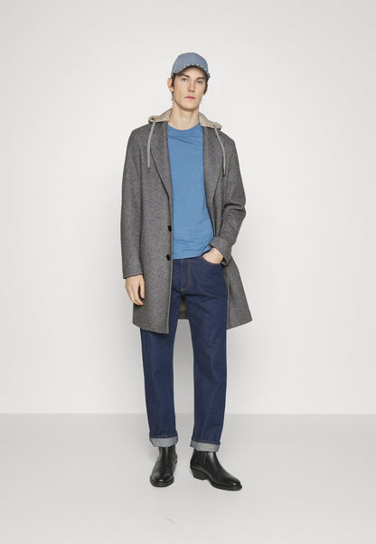 Boss CAM HOOD - Kurzmantel - Dark Grey