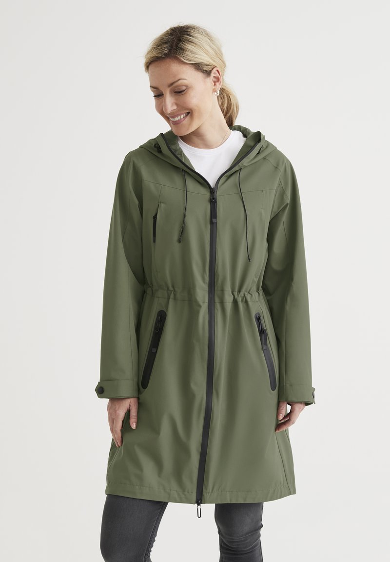  WIND AND WATER-REPELLENT - Parka - Khaki Green