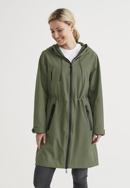  WIND AND WATER-REPELLENT - Parka - Khaki Green