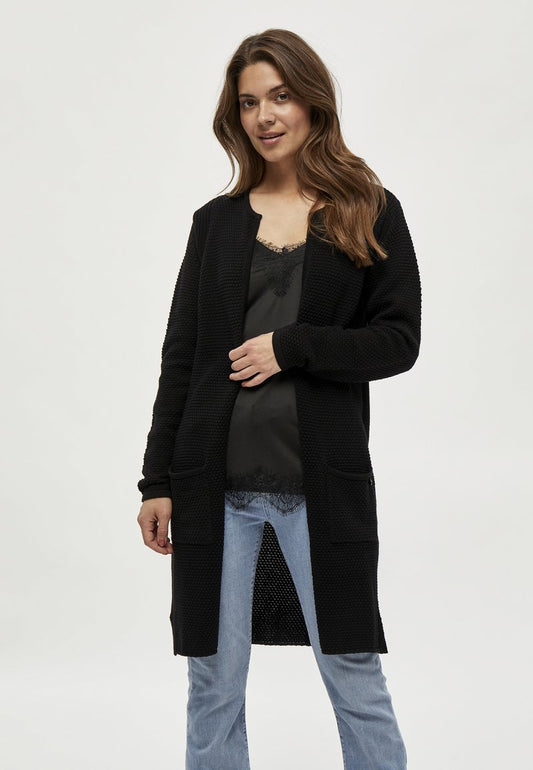 Minus VIBE - Strickjacke - Black