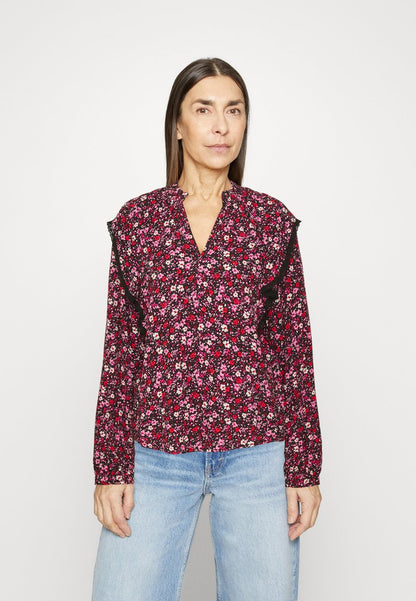 Marks & Spencer RUFFLE BLOUSE - Bluse - Pink Mix