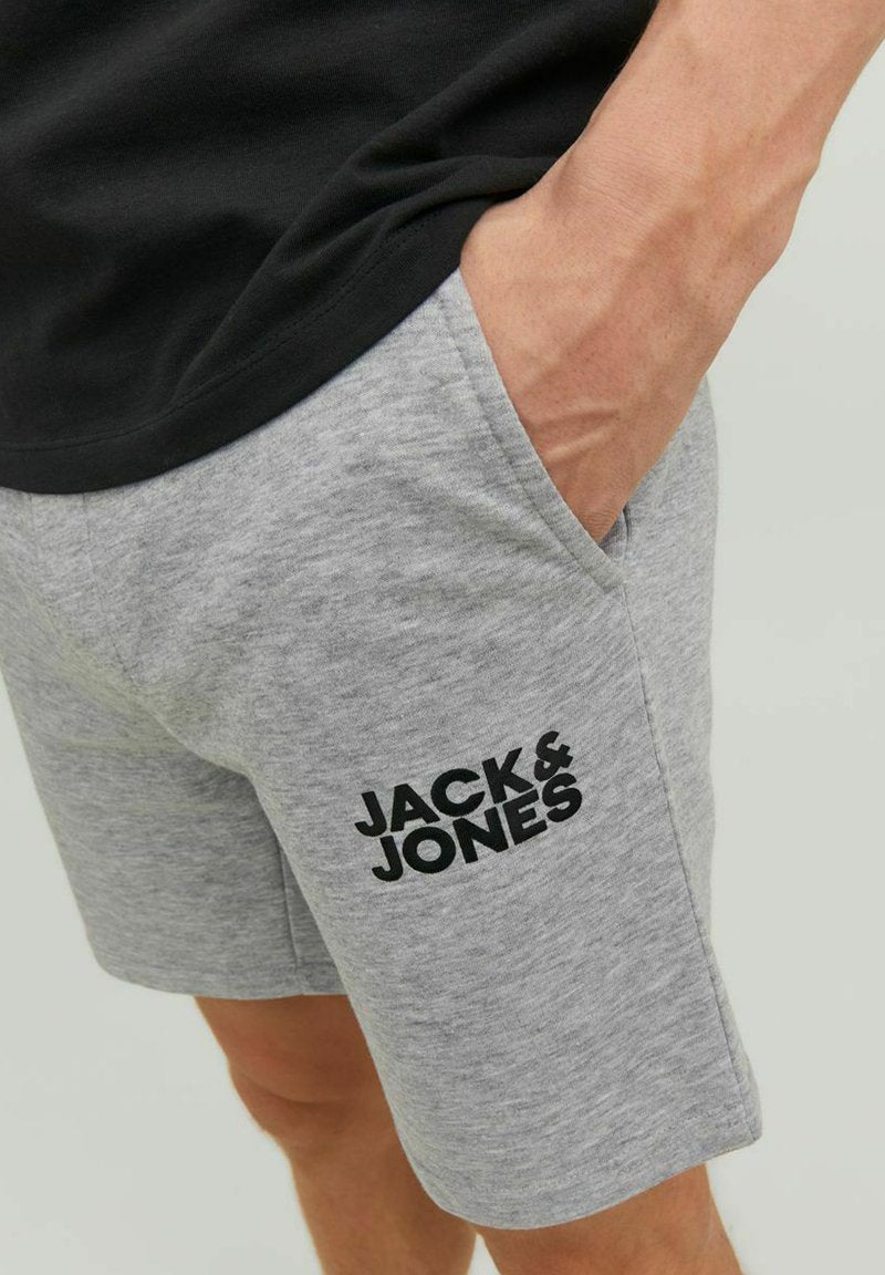 Jack & Jones JPSTNEWSOFT - Shorts - Light Grey Melange