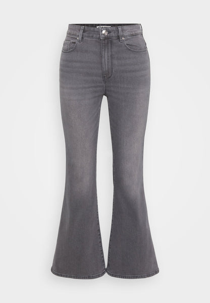 ONLY Petite ONLHENNI LIFE - Flared Jeans - Washed Black