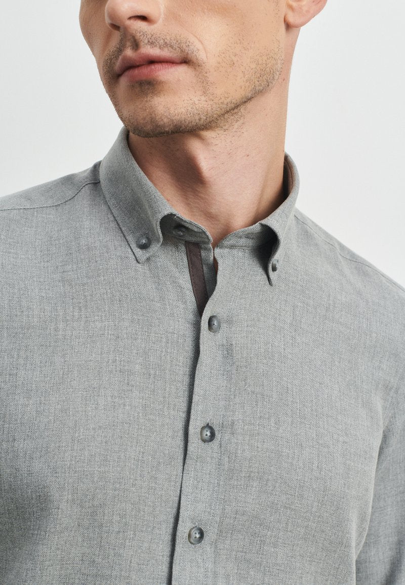  SLIM FIT - Hemd - Light Grey