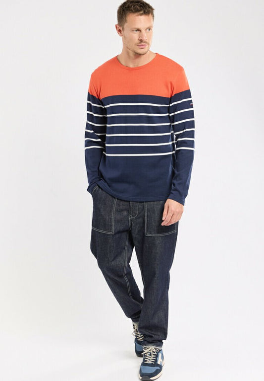 Armor-Lux HERITAGE - Long Sleeved Top - Marine Deep Mi