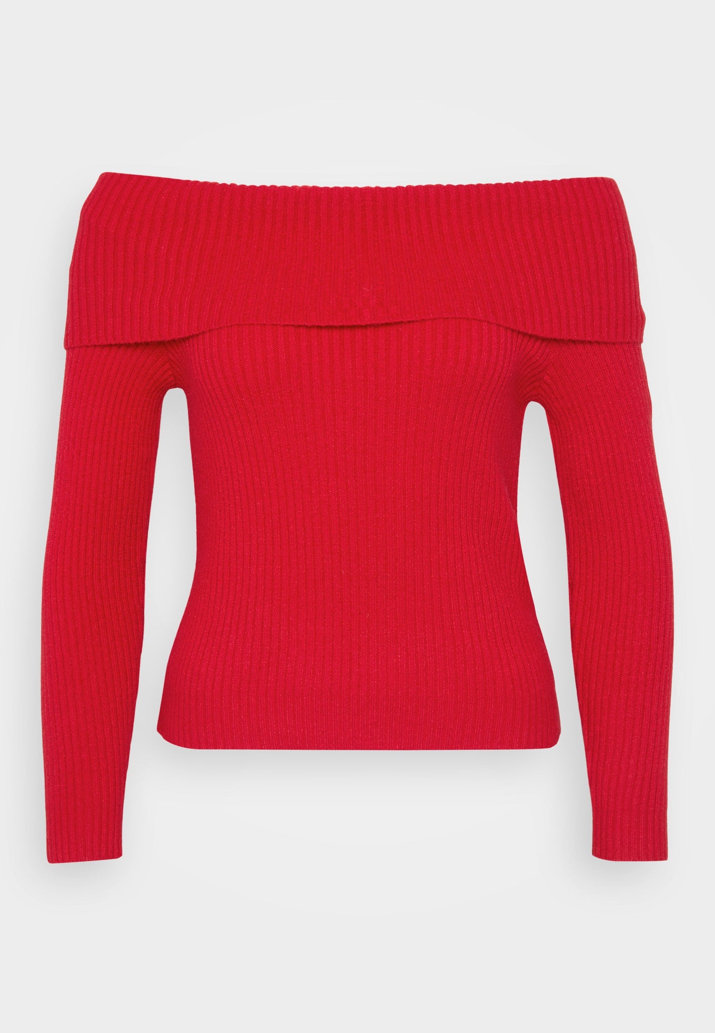 ONLY Petite ONLKATIA OFF SHOULDER - Jumper - Whitecap Gray