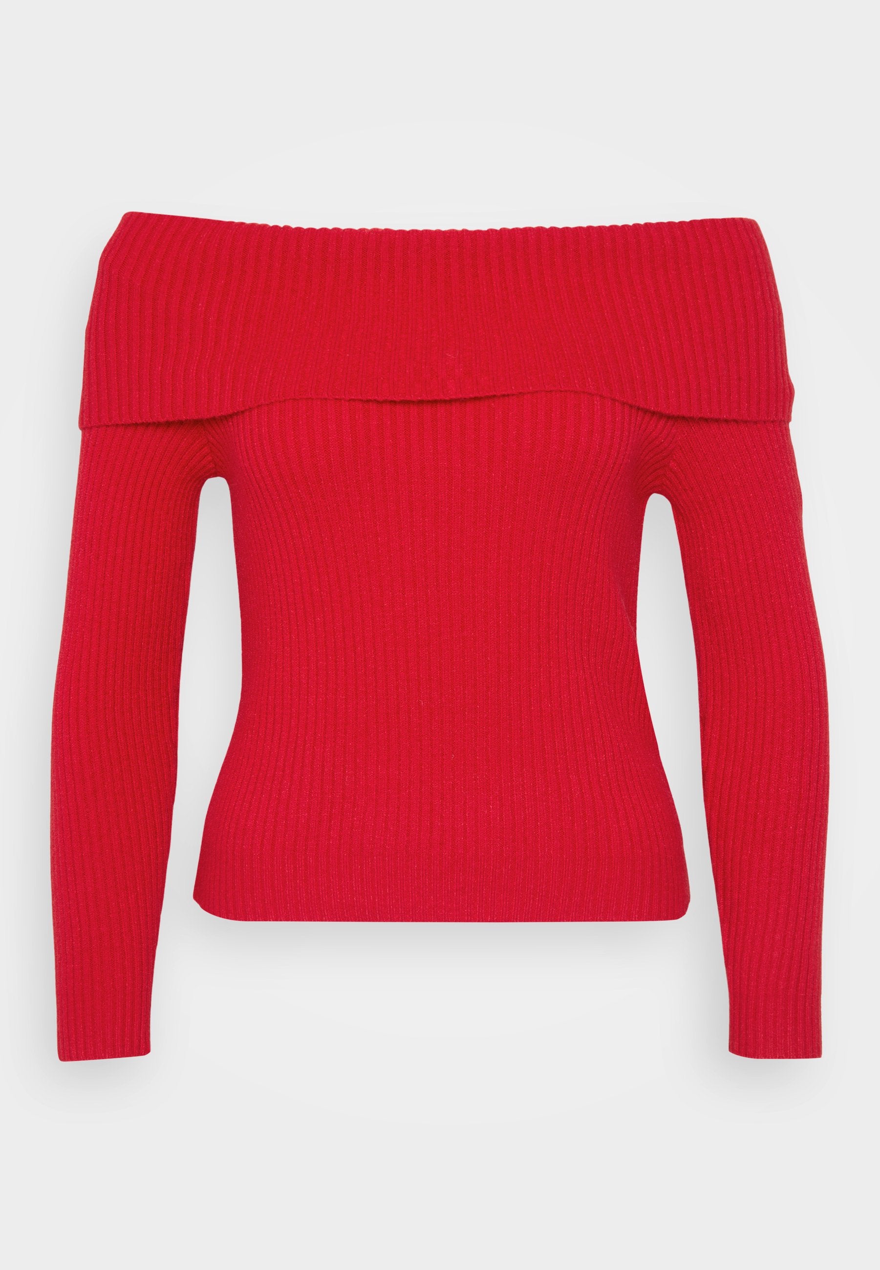 ONLY Petite ONLKATIA OFF SHOULDER - Jumper - Whitecap Gray