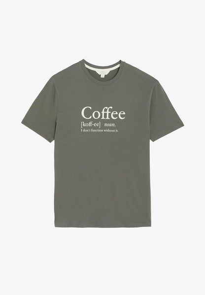 Marks & Spencer SLOGAN - Nachtwäsche Shirt - Green Mix