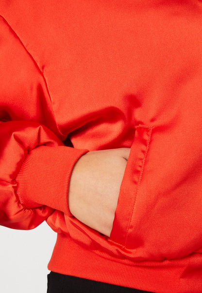COLOURFUL REBEL JULEY EMBRO JACKET - Bomberjacke - Warm Orange