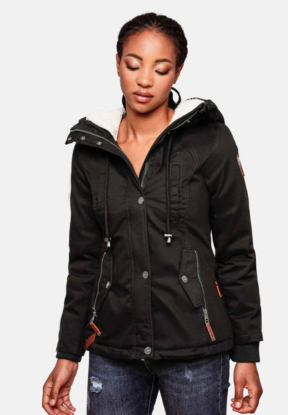 Marikoo MANOLYA - Wintermantel - Black